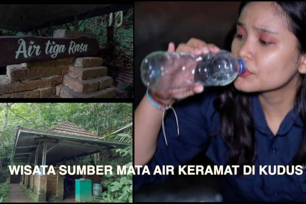 Wisata sumber mata air keramat di Kudus